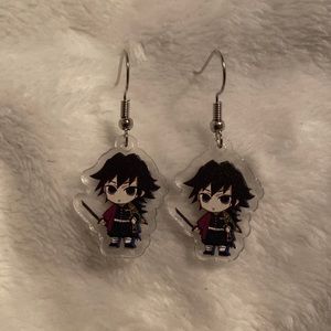 Demon slayer giyu earrings